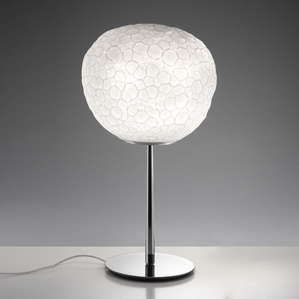 Lampada da comodino tavolo design collection serie Meteorite Artemide - Illuminazione  Bieffe Luce